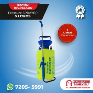 Aspersor de 5 litros