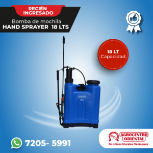Hand Sprayer 18 litros
