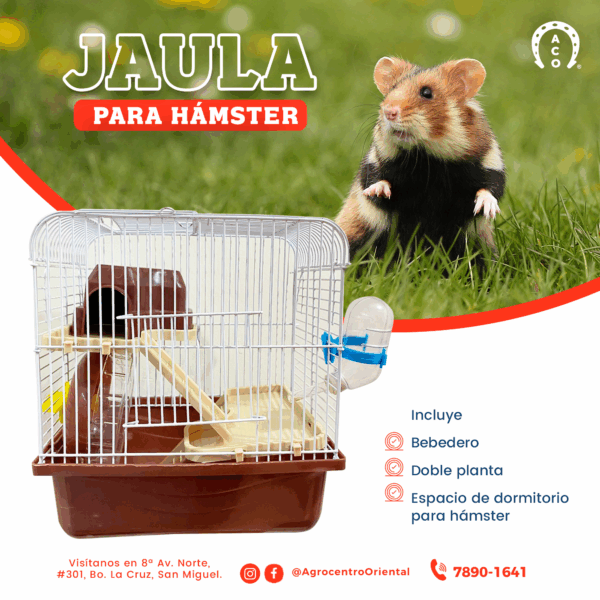 JAULA PARA HÁMSTER