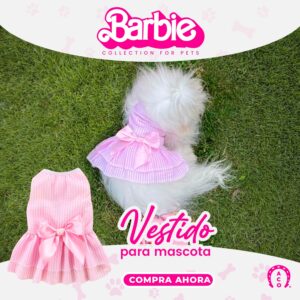 Vestido con accesorio de perla
