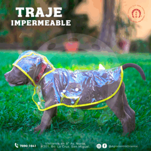 IMPERMEABLE PARA MASCOTA