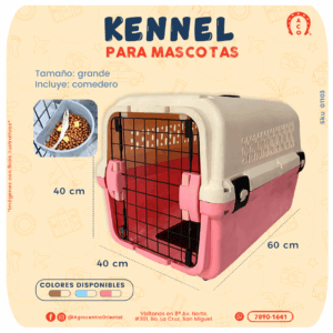 KENNEL PARA MASCOTA (60CM) 60*40*40
